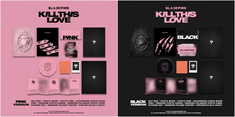 Blackpink K-POP Álbum Kill This Love Original - Álbum de Fotos